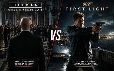 007 First Light проти Hitman: що Бонд успадкував від Агента 47