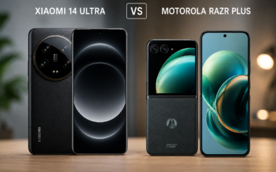 Порівняння Xiaomi 14 Ultra vs Motorola Razr Plus