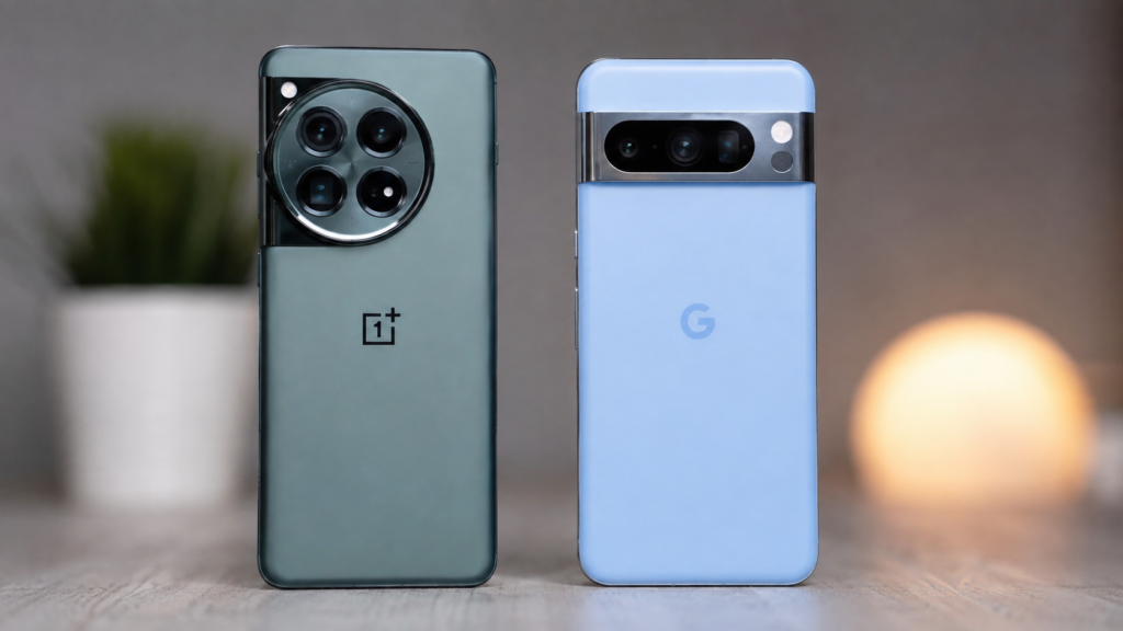 OnePlus 12 чи Pixel 8 Pro: битва двох флагманів