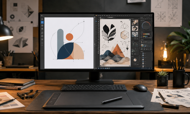 Affinity Designer проти Adobe Illustrator: що краще для векторної графіки